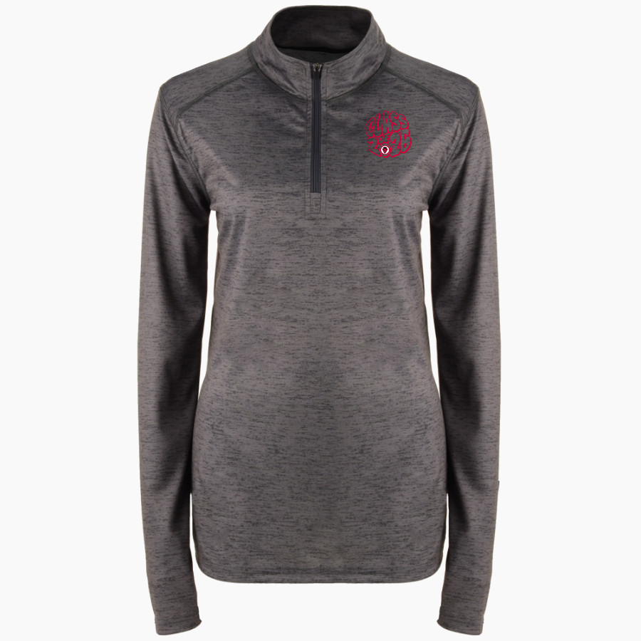 Chaffee Red Devils <span class="pdp-name-mascot">Chaffee Schools Red Devils</span> BSN SPORTS Women's Velocity 1/4 Zip Pullover