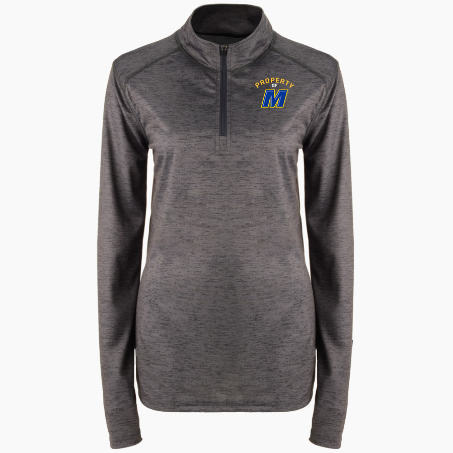 Madonna Crusaders BSN SPORTS Women's Velocity 1/4 Zip Pullover