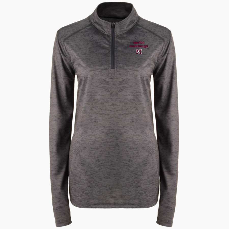 Morton Mustangs BSN SPORTS Women's Velocity 1/4 Zip Pullover