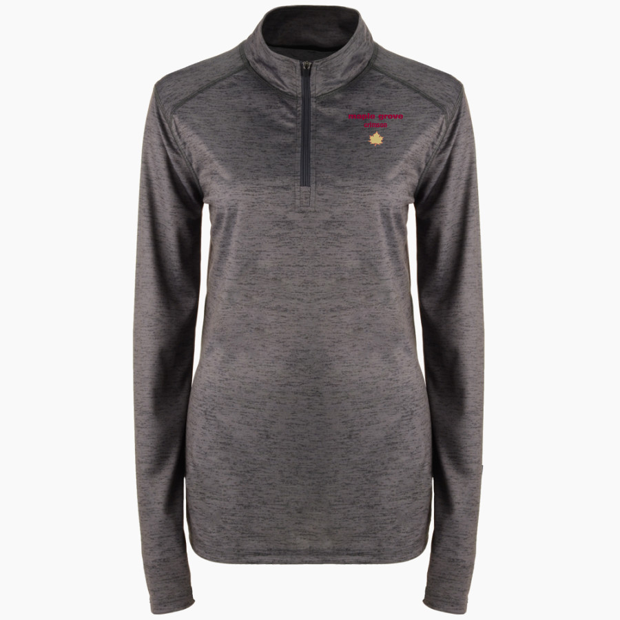 Maple Grove Crimson <span class="pdp-name-mascot">Maple Grove Crimson</span> BSN SPORTS Women's Velocity 1/4 Zip Pullover