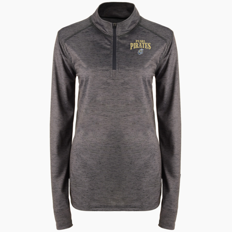 PEARL HIGH SCHOOL PIRATES <span class="pdp-name-mascot">PEARL PIRATES</span> BSN SPORTS Women's Velocity 1/4 Zip Pullover