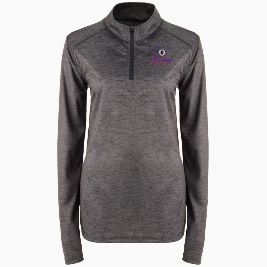 Skyline Gila River Mustangs <span class="pdp-name-mascot">Skyline Mustangs</span> BSN SPORTS Women's Velocity 1/4 Zip Pullover