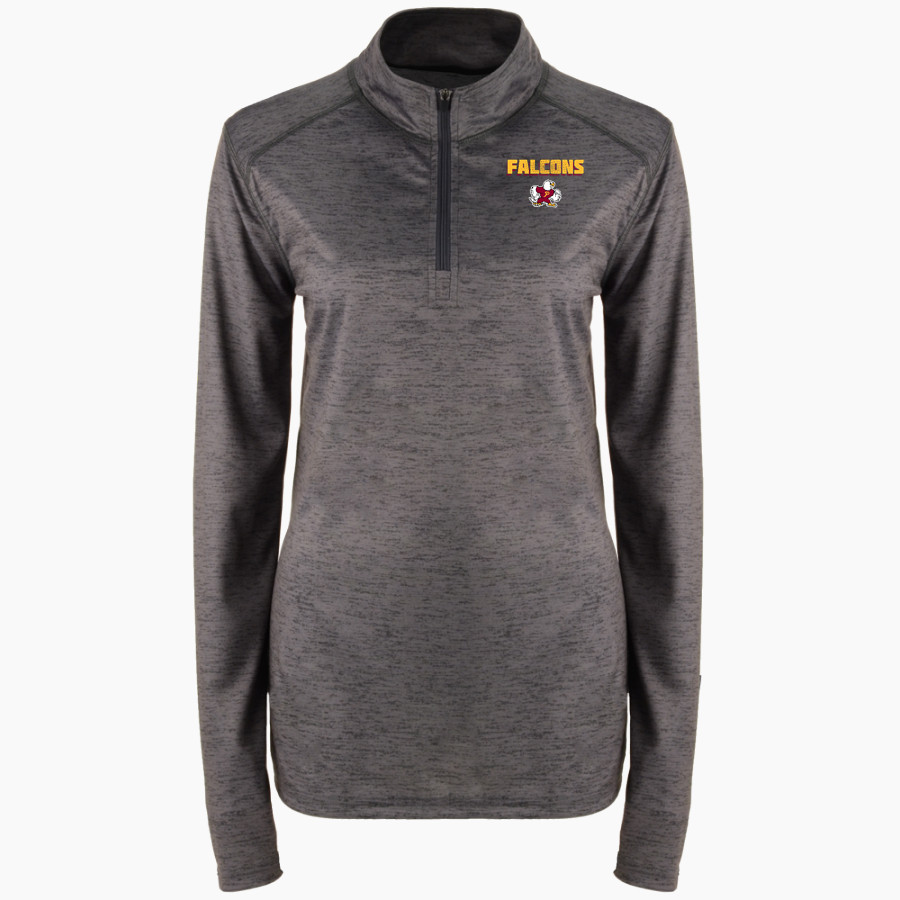 Prairie Falcons <span class="pdp-name-mascot">Prairie Falcons</span> BSN SPORTS Women's Velocity 1/4 Zip Pullover