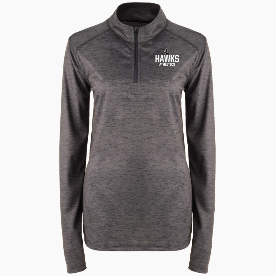 CISTERCIAN PREPARATORY SCHOOL HAWKS <span class="pdp-name-mascot">CISTERCIAN HAWKS</span> BSN SPORTS Women's Velocity 1/4 Zip Pullover