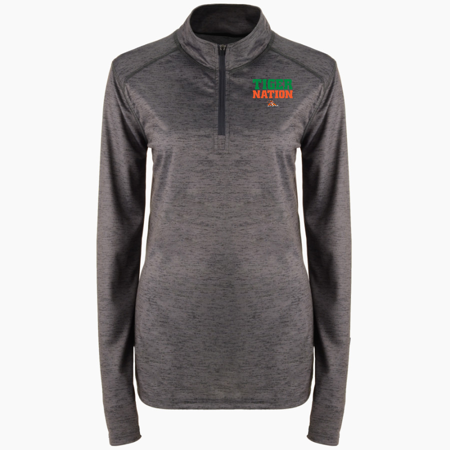 Maple West Tigers BSN SPORTS Women's Velocity 1/4 Zip Pullover