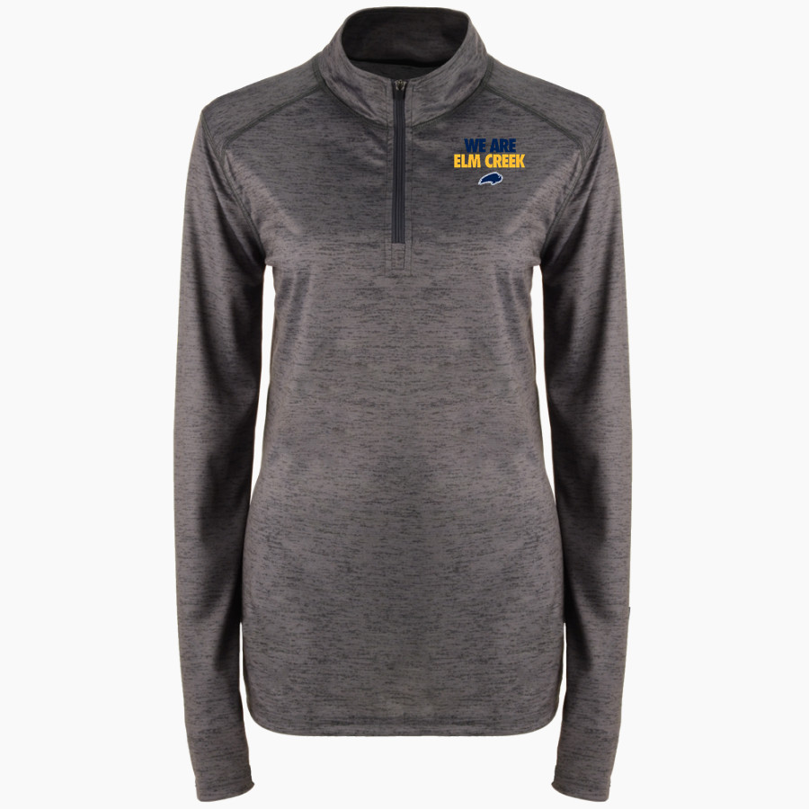 Elm Creek Buffaloes <span class="pdp-name-mascot">Elm Creek Buffaloes</span> BSN SPORTS Women's Velocity 1/4 Zip Pullover