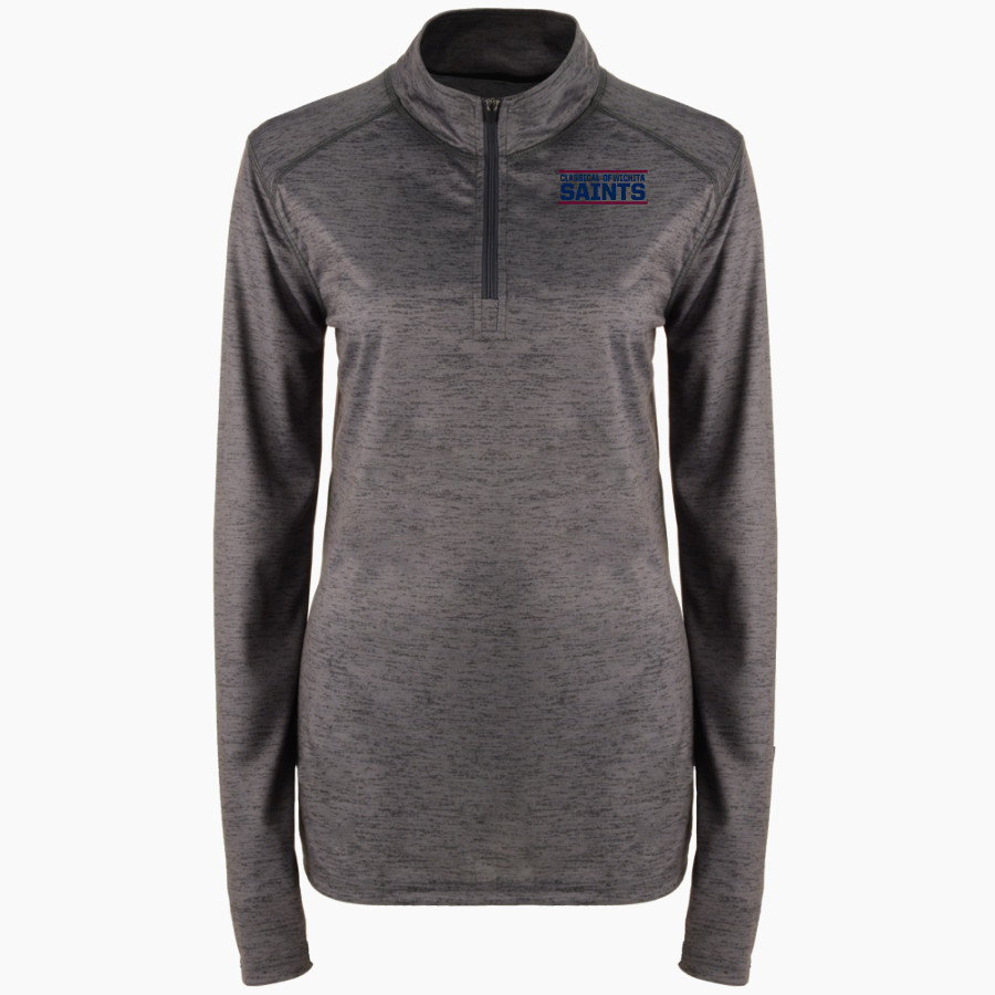 Classical Of Wichita Saints <span class="pdp-name-mascot">Classical Of Wichita Saints</span> BSN SPORTS Women's Velocity 1/4 Zip Pullover