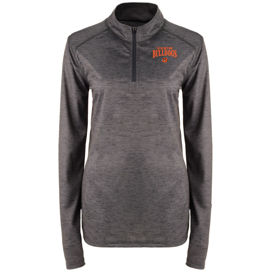 Scranton Bulldogs <span class="pdp-name-mascot">Scranton Middle School Bulldogs</span> BSN SPORTS Women's Velocity 1/4 Zip Pullover