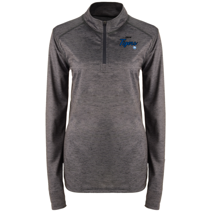 Crow Tigers <span class="pdp-name-mascot">Crow Middle School Tigers</span> BSN SPORTS Women's Velocity 1/4 Zip Pullover