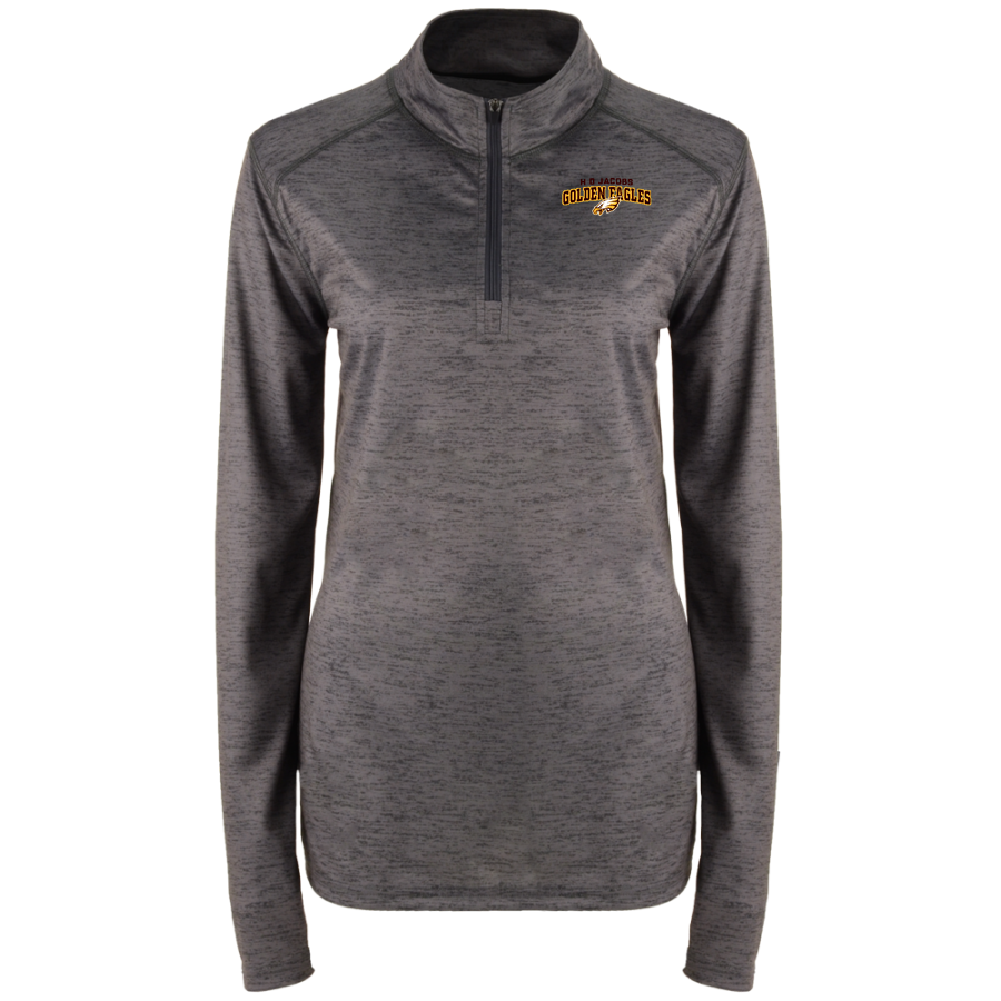 H D JACOBS HIGH SCHOOL GOLDEN EAGLES <span class="pdp-name-mascot">H D JACOBS GOLDEN EAGLES</span> BSN SPORTS Women's Velocity 1/4 Zip Pullover