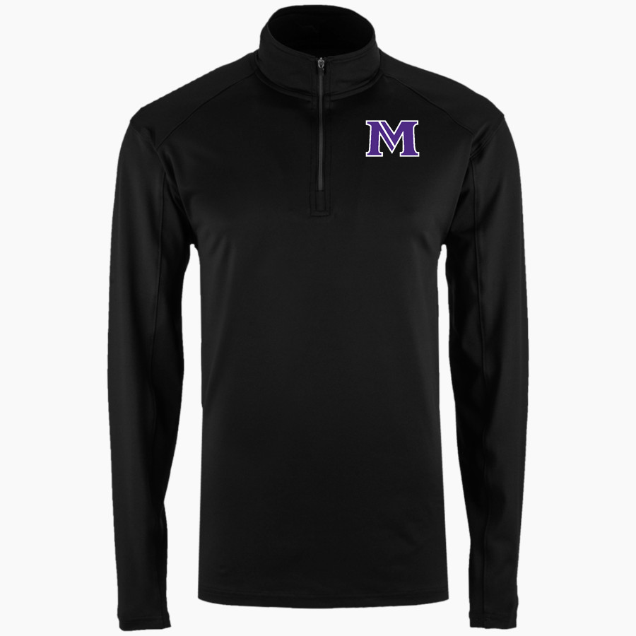 Panther Locker Spirit Wear Store <span class="pdp-name-mascot">THE MASTERS PANTHERS</span> BSN SPORTS Men's Premier 1/4 Zip
