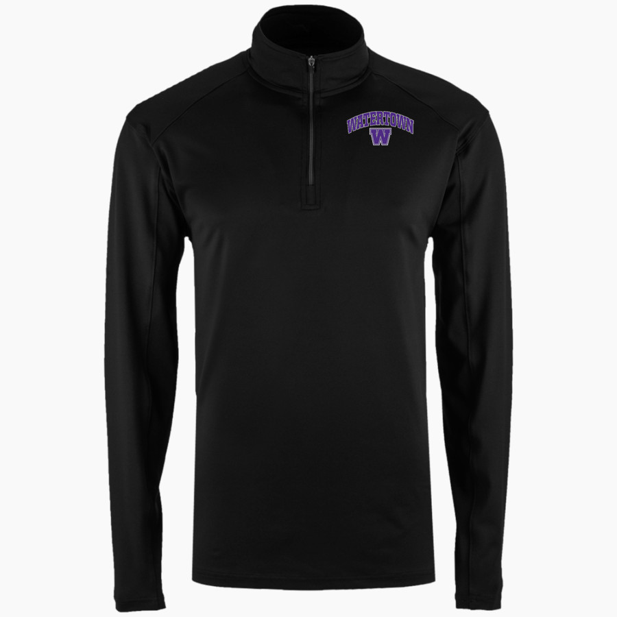 WATERTOWN HIGH SCHOOL PURPLE TIGERS <span class="pdp-name-mascot">WATERTOWN PURPLE TIGERS</span> BSN SPORTS Men's Premier 1/4 Zip
