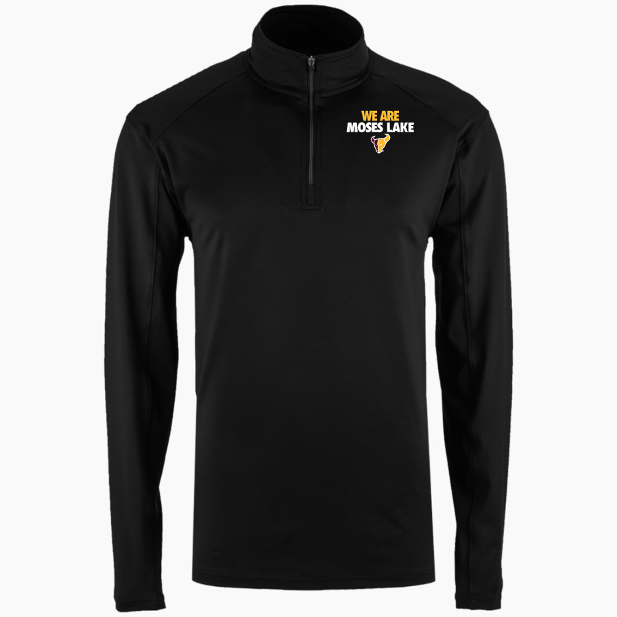 MOSES LAKE HIGH SCHOOL MAVERICKS <span class="pdp-name-mascot">MOSES LAKE MAVERICKS</span> BSN SPORTS Men's Premier 1/4 Zip
