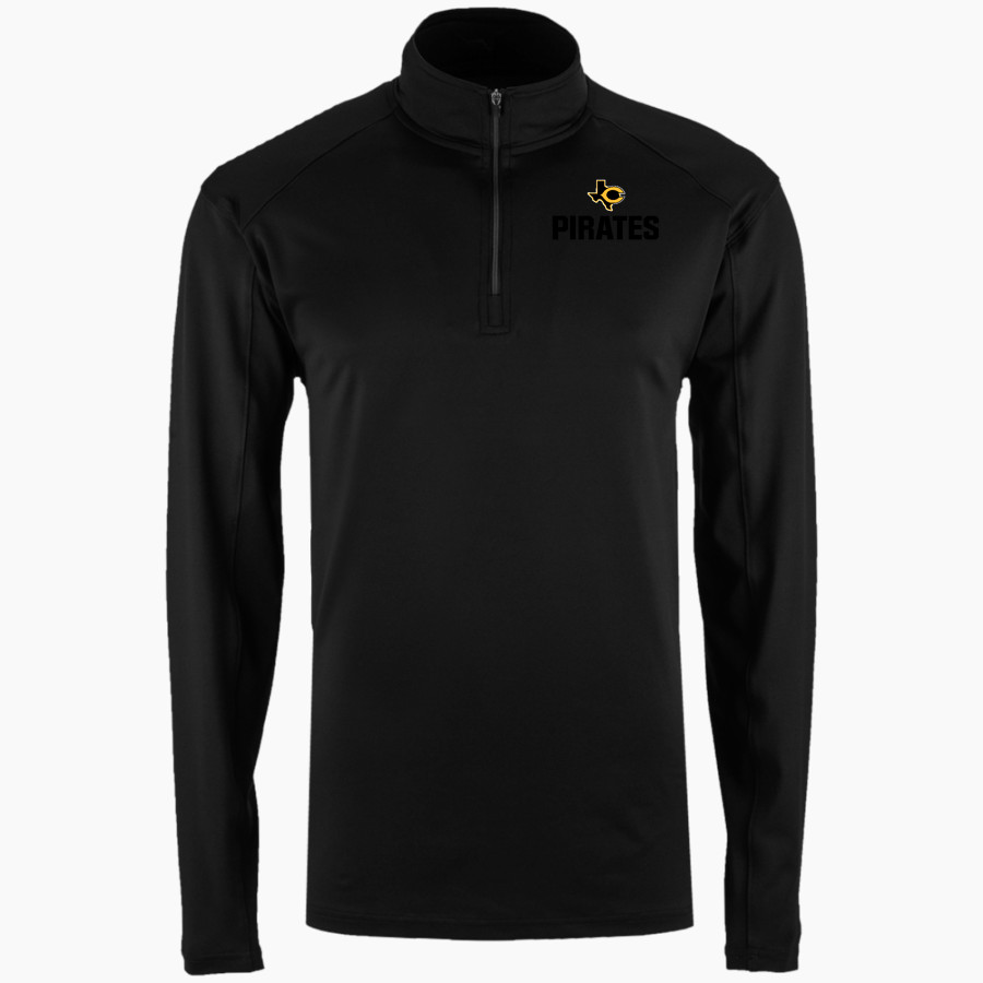 CRANDALL HIGH SCHOOL PIRATES BSN SPORTS Men's Premier 1/4 Zip
