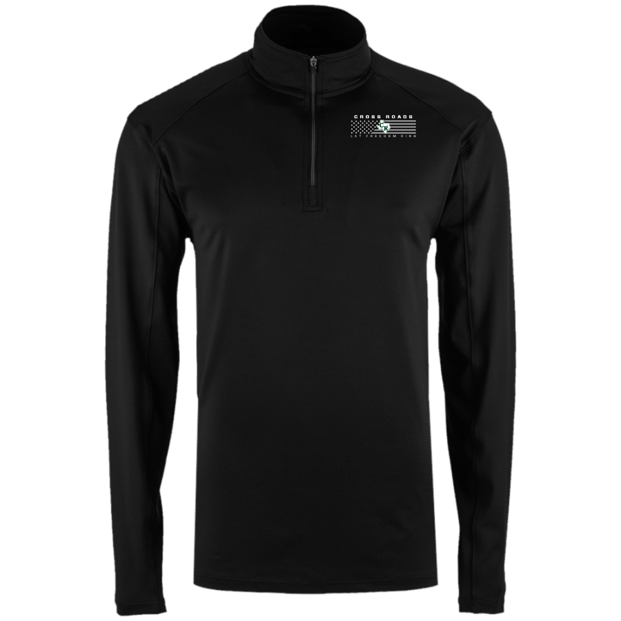 CROSS ROADS HIGH SCHOOL BOBCATS <span class="pdp-name-mascot">CROSS ROADS BOBCATS</span> BSN SPORTS Men's Premier 1/4 Zip