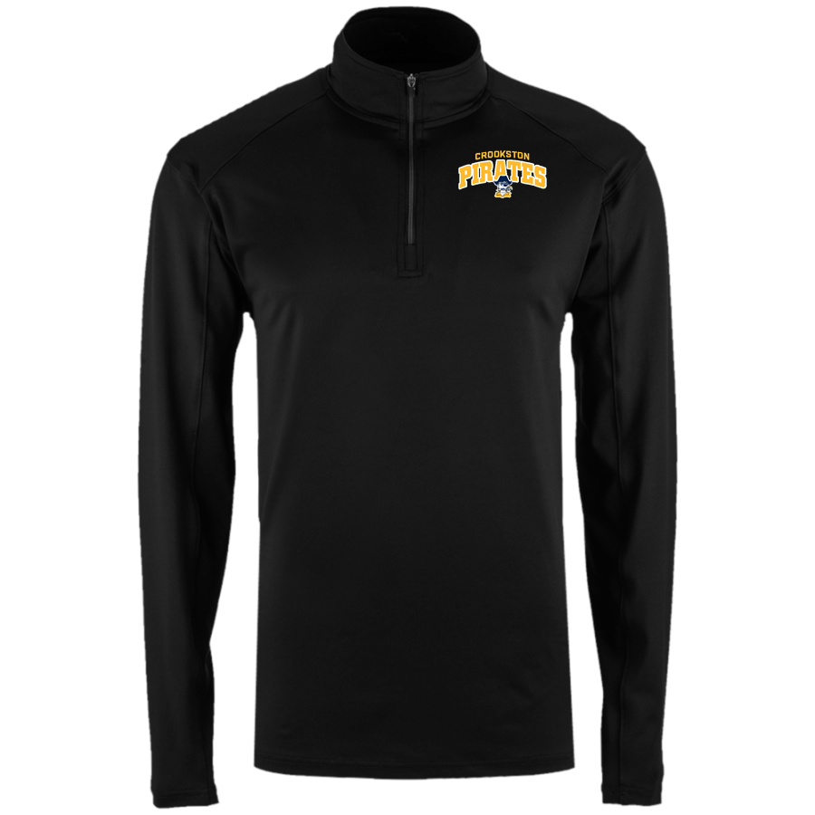 CROOKSTON HIGH SCHOOL PIRATES <span class="pdp-name-mascot">CROOKSTON PIRATES</span> BSN SPORTS Men's Premier 1/4 Zip