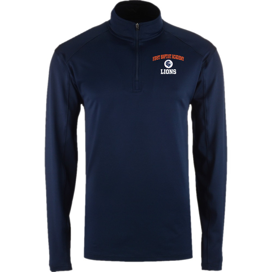 First Baptist Academy Lions <span class="pdp-name-mascot">First Baptist Academy Lions</span> BSN SPORTS Men's Premier 1/4 Zip