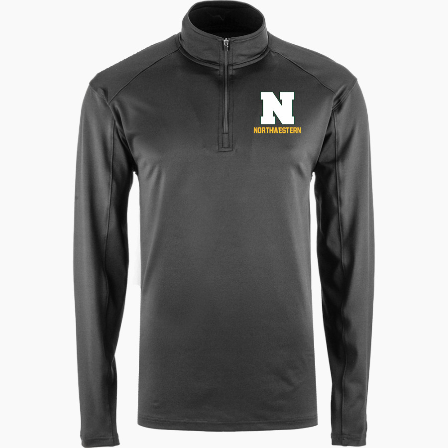 Northwestern Wildcats <span class="pdp-name-mascot">Northwestern High School Wildcats</span> BSN SPORTS Men's Premier 1/4 Zip