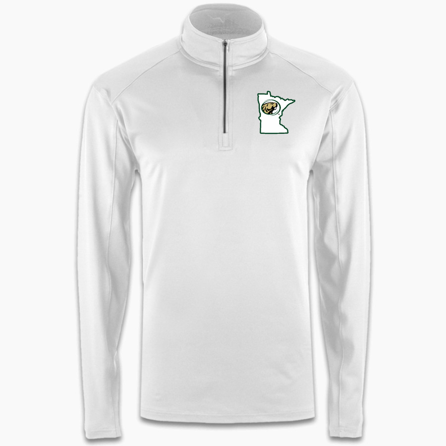 Bemidji State Athletics <span class="pdp-name-mascot">Bemidji State Beavers</span> BSN SPORTS Men's Premier 1/4 Zip