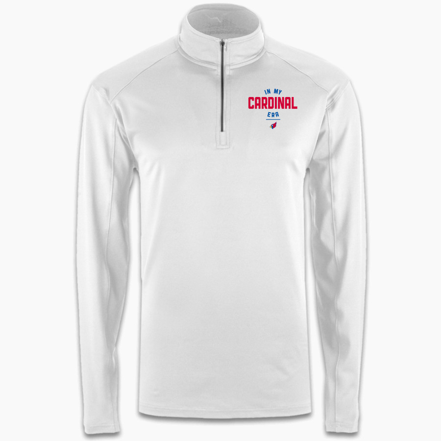 PLEASANT PLAINS HIGH SCHOOL CARDINALS <span class="pdp-name-mascot">PLEASANT PLAINS CARDINALS</span> BSN SPORTS Men's Premier 1/4 Zip