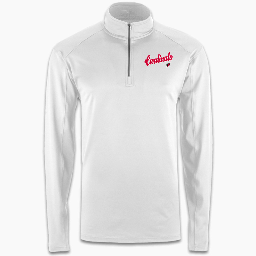BANGOR HIGH SCHOOL CARDINALS <span class="pdp-name-mascot">BANGOR CARDINALS</span> BSN SPORTS Men's Premier 1/4 Zip