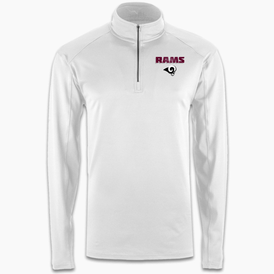 WILKINSON COUNTY CHRISTIAN ACADEMY RAMS <span class="pdp-name-mascot">WILKINSON CO RAMS</span> BSN SPORTS Men's Premier 1/4 Zip