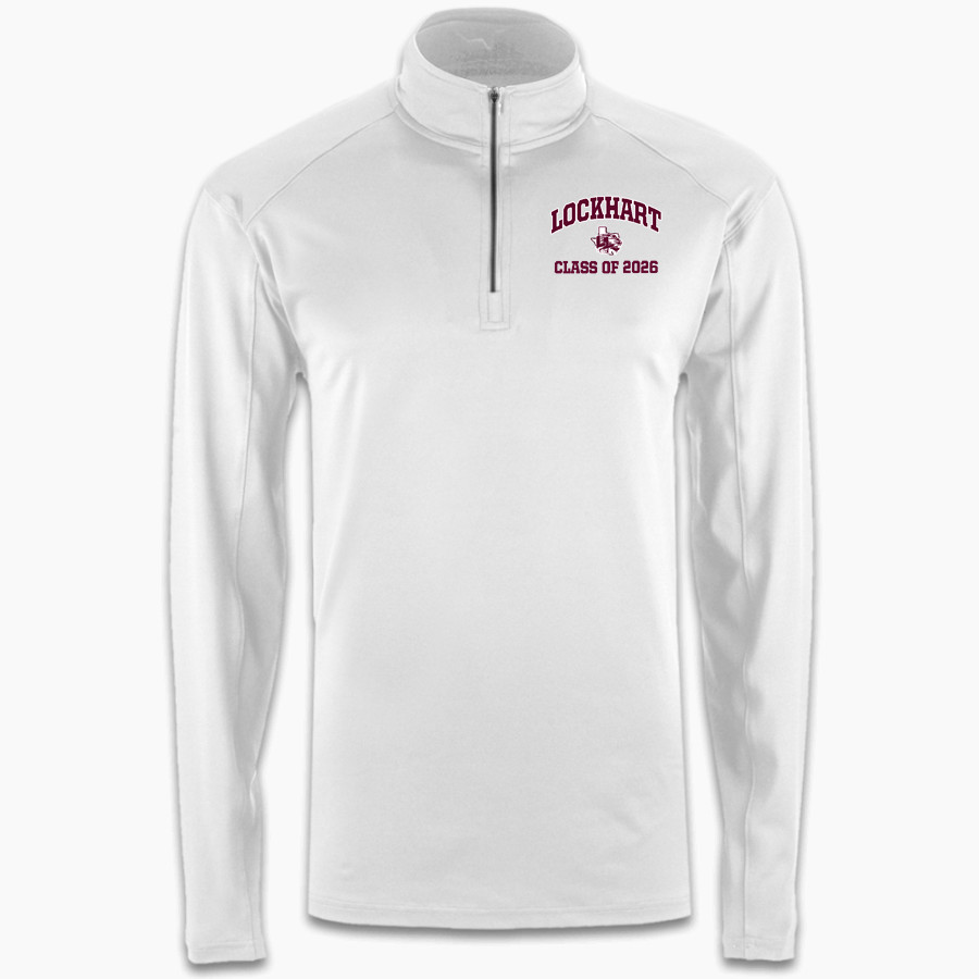 LOCKHART HIGH SCHOOL LIONS <span class="pdp-name-mascot">LOCKHART LIONS</span> BSN SPORTS Men's Premier 1/4 Zip