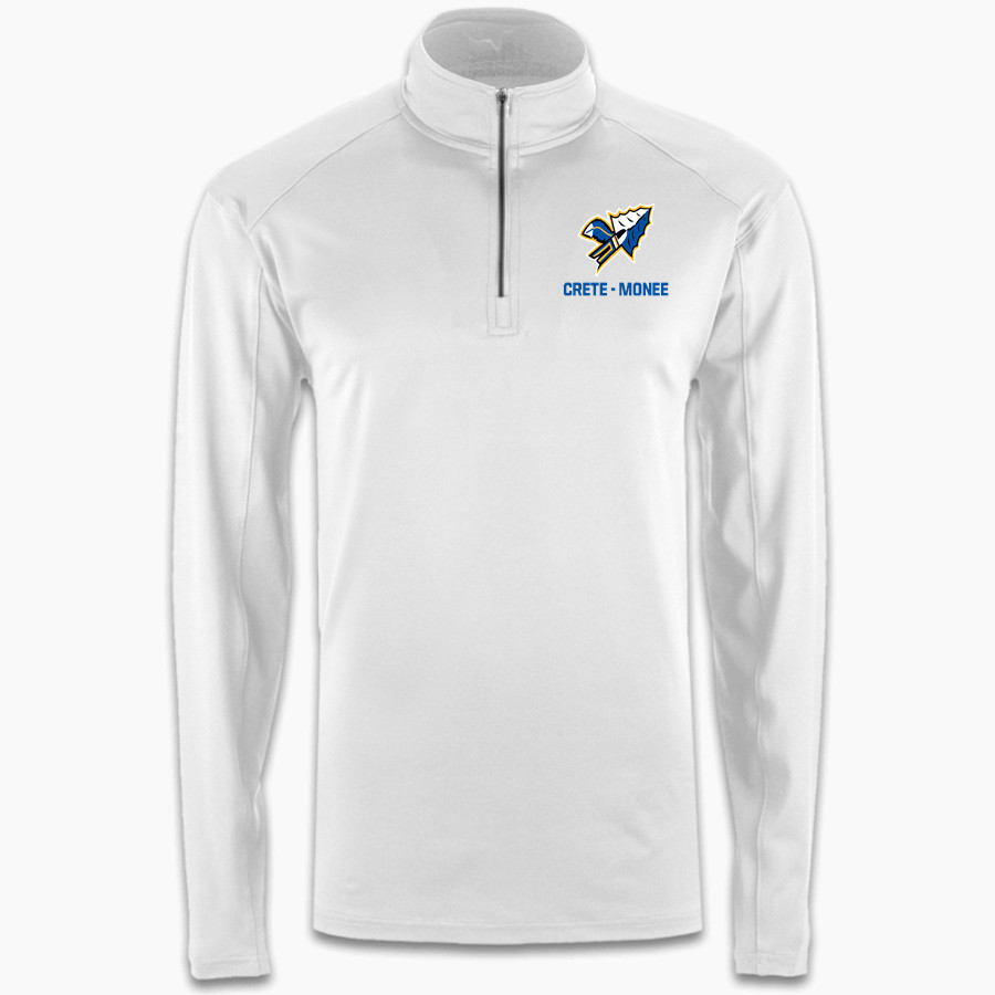 CRETE-MONEE HIGH SCHOOL WARRIORS <span class="pdp-name-mascot">CRETE - MONEE WARRIORS</span> BSN SPORTS Men's Premier 1/4 Zip