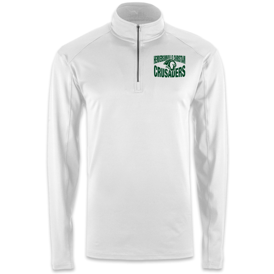 HENDERSONVILLE CHRISTIAN ACADEMY CRUSADERS <span class="pdp-name-mascot">HENDERSONVILLE CHRISTIAN CRUSADERS</span> BSN SPORTS Men's Premier 1/4 Zip