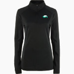 Carver Community Eagles <span class="pdp-name-mascot">Carver Community Eagles</span> BSN SPORTS Women's Premier 1/4 Zip Front Thumbnail