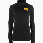 Widener University Pride Online Store BSN SPORTS Women's Premier 1/4 Zip Front Thumbnail