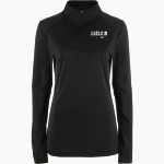 Ludlow Lions <span class="pdp-name-mascot">Lions</span> BSN SPORTS Women's Premier 1/4 Zip Front Thumbnail