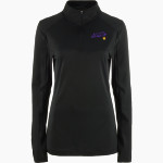 Ballston Spa Scotties The Official Online Store BSN SPORTS Women's Premier 1/4 Zip Front Thumbnail