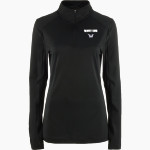 Warrenton Warriors <span class="pdp-name-mascot">Warrenton Warriors</span> BSN SPORTS Women's Premier 1/4 Zip Front Thumbnail