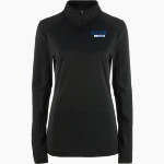 Dolgeville Central Blue Devils <span class="pdp-name-mascot">Dolgeville Central Blue Devils</span> BSN SPORTS Women's Premier 1/4 Zip Front Thumbnail