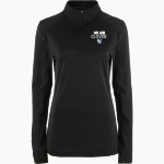 CLOVER HIGH SCHOOL BLUE EAGLES <span class="pdp-name-mascot">CLOVER BLUE EAGLES</span> BSN SPORTS Women's Premier 1/4 Zip Front Thumbnail