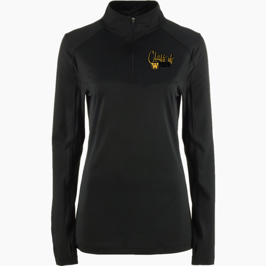 WAUPUN HIGH SCHOOL WARRIORS <span class="pdp-name-mascot">WAUPUN WARRIORS</span> BSN SPORTS Women's Premier 1/4 Zip