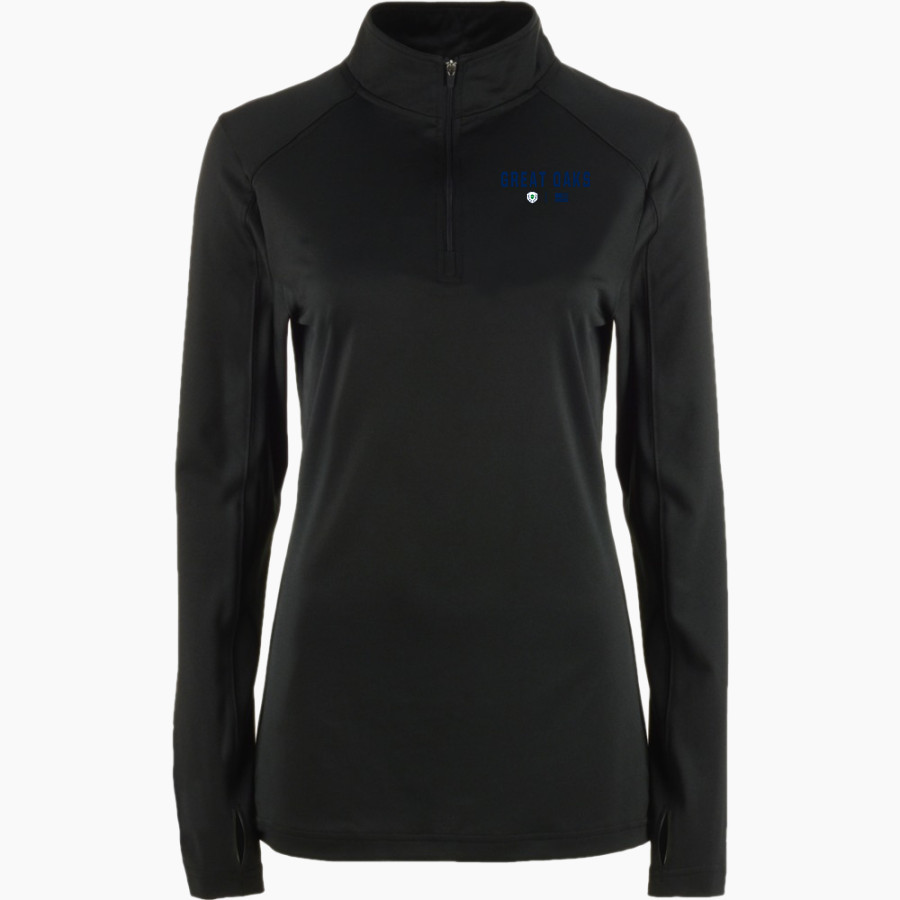 Great Oaks Academy Great Oaks Academy <span class="pdp-name-mascot">Great Oaks Academy</span> BSN SPORTS Women's Premier 1/4 Zip