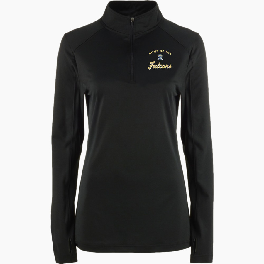 TopBridge Academy Falcons <span class="pdp-name-mascot">TopBridge Academy Falcons</span> BSN SPORTS Women's Premier 1/4 Zip