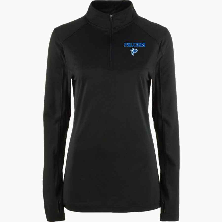 AMHERST HIGH SCHOOL FALCONS <span class="pdp-name-mascot">AMHERST FALCONS</span> BSN SPORTS Women's Premier 1/4 Zip