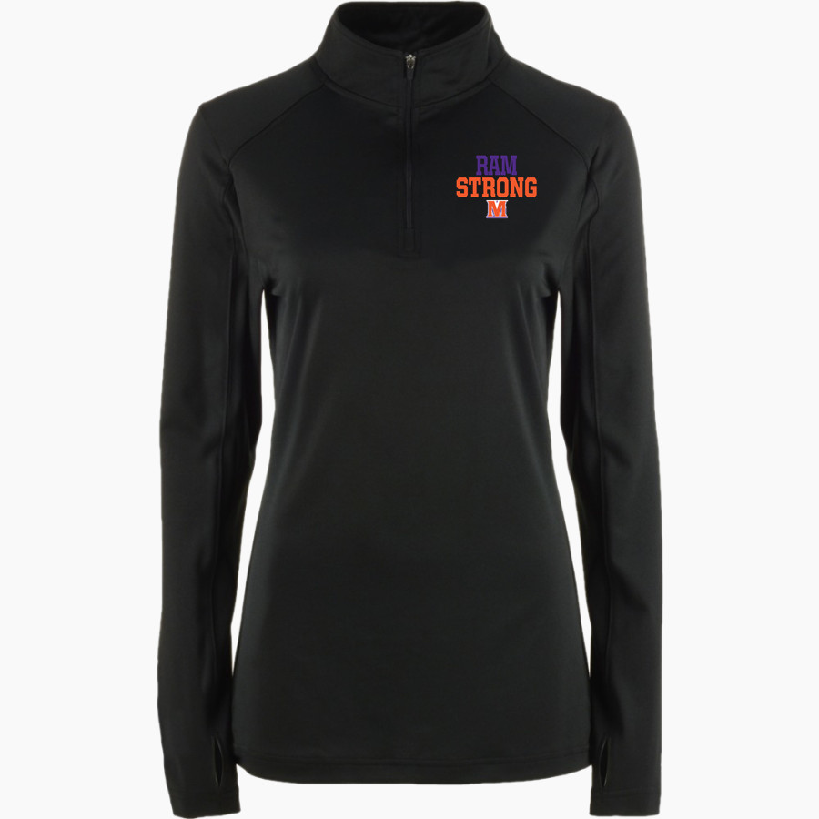 McDonough Rams <span class="pdp-name-mascot">McDonough Rams</span> BSN SPORTS Women's Premier 1/4 Zip