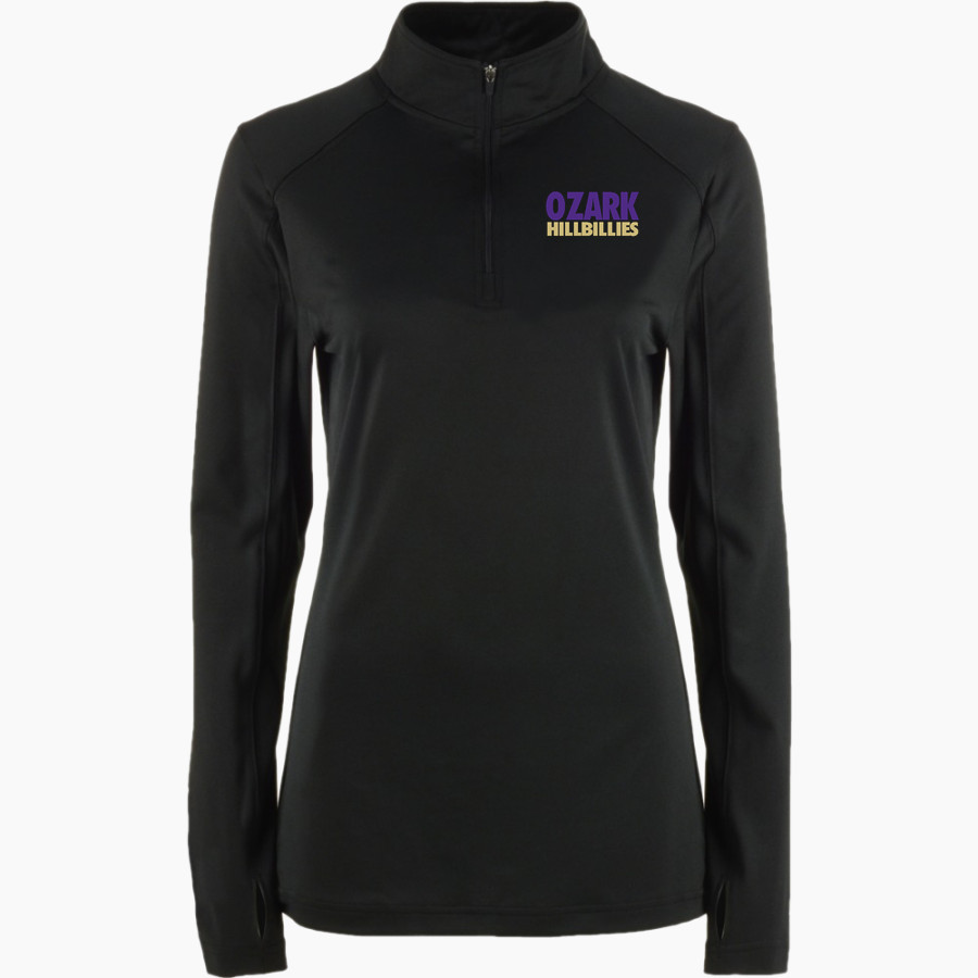 OZARK HIGH SCHOOL HILLBILLIES <span class="pdp-name-mascot">OZARK HILLBILLIES</span> BSN SPORTS Women's Premier 1/4 Zip