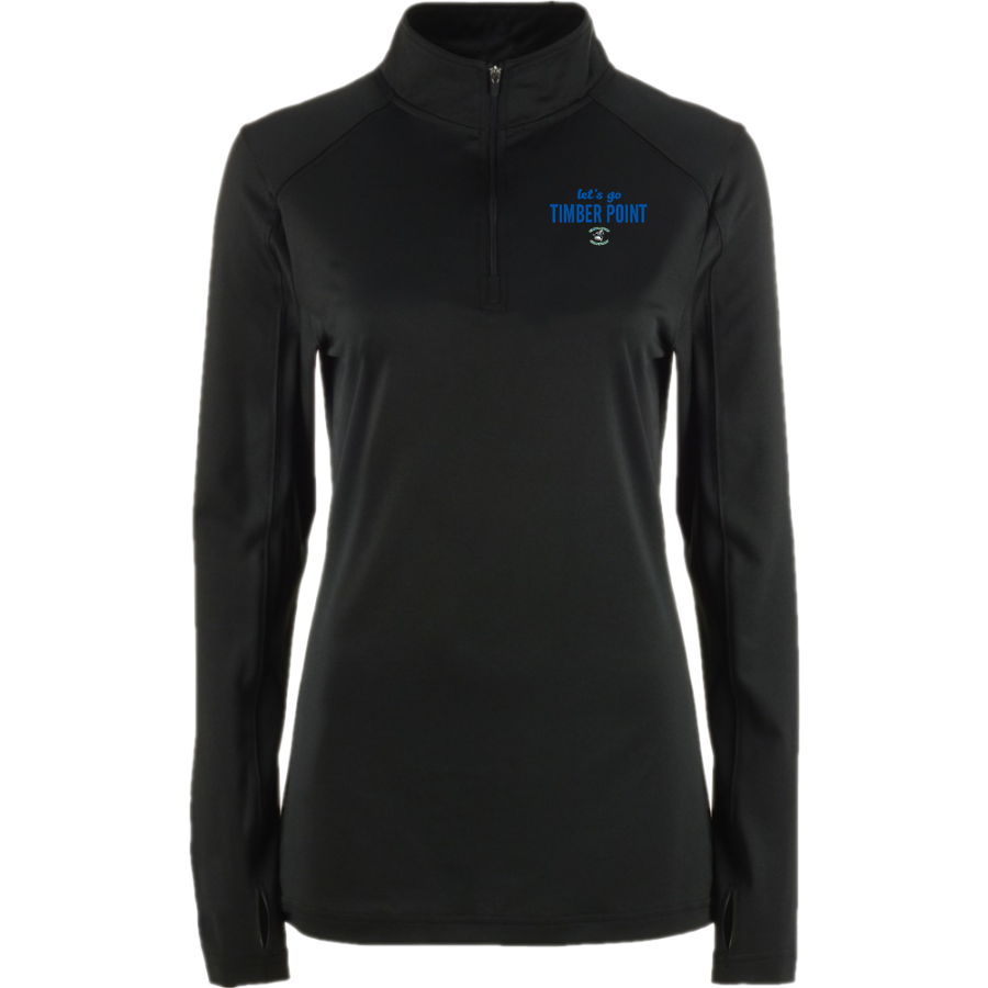 Timber Point Wolves <span class="pdp-name-mascot">Timber Point Wolves</span> BSN SPORTS Women's Premier 1/4 Zip