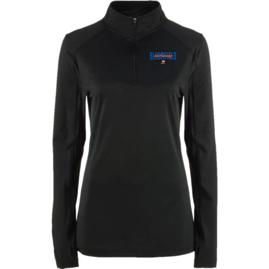 Bloomfield Warhawks <span class="pdp-name-mascot">Bloomfield Warhawks</span> BSN SPORTS Women's Premier 1/4 Zip