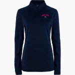 River Edge Little League <span class="pdp-name-mascot">River Edge Little League</span> BSN SPORTS Women's Premier 1/4 Zip Front Thumbnail