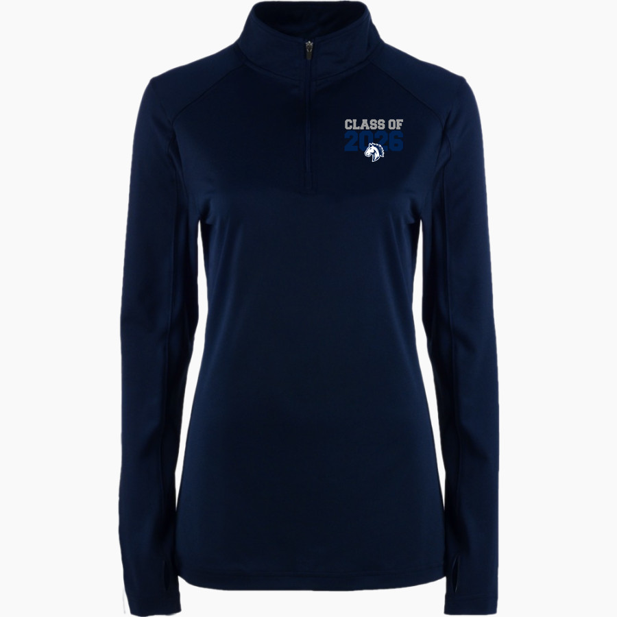 Grand Traverse Academy Mustangs <span class="pdp-name-mascot">Grand Traverse Academy Mustangs</span> BSN SPORTS Women's Premier 1/4 Zip