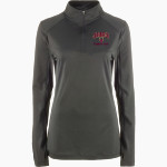 Omro School District Sideline Store <span class="pdp-name-mascot">OMRO FOXES</span> BSN SPORTS Women's Premier 1/4 Zip Front Thumbnail