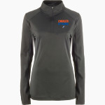 EDISON HIGH SCHOOL CHARGERS <span class="pdp-name-mascot">EDISON CHARGERS</span> BSN SPORTS Women's Premier 1/4 Zip Front Thumbnail