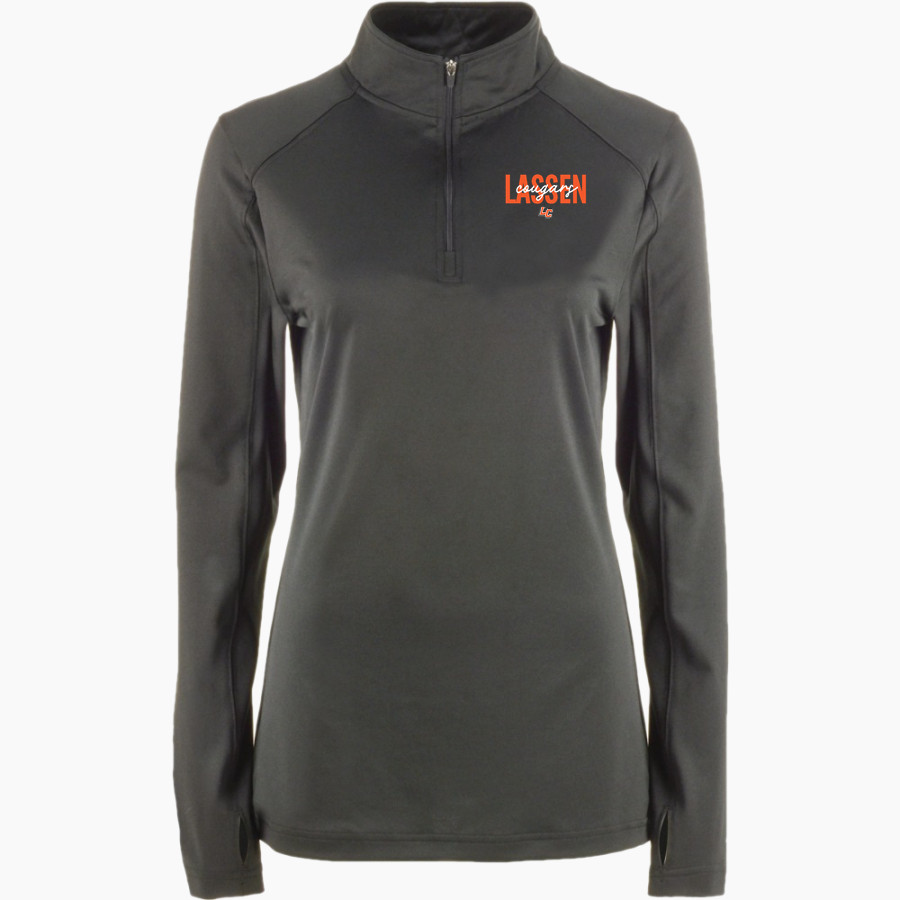 Lassen Community College Cougars <span class="pdp-name-mascot">Lassen Community College Cougars</span> BSN SPORTS Women's Premier 1/4 Zip
