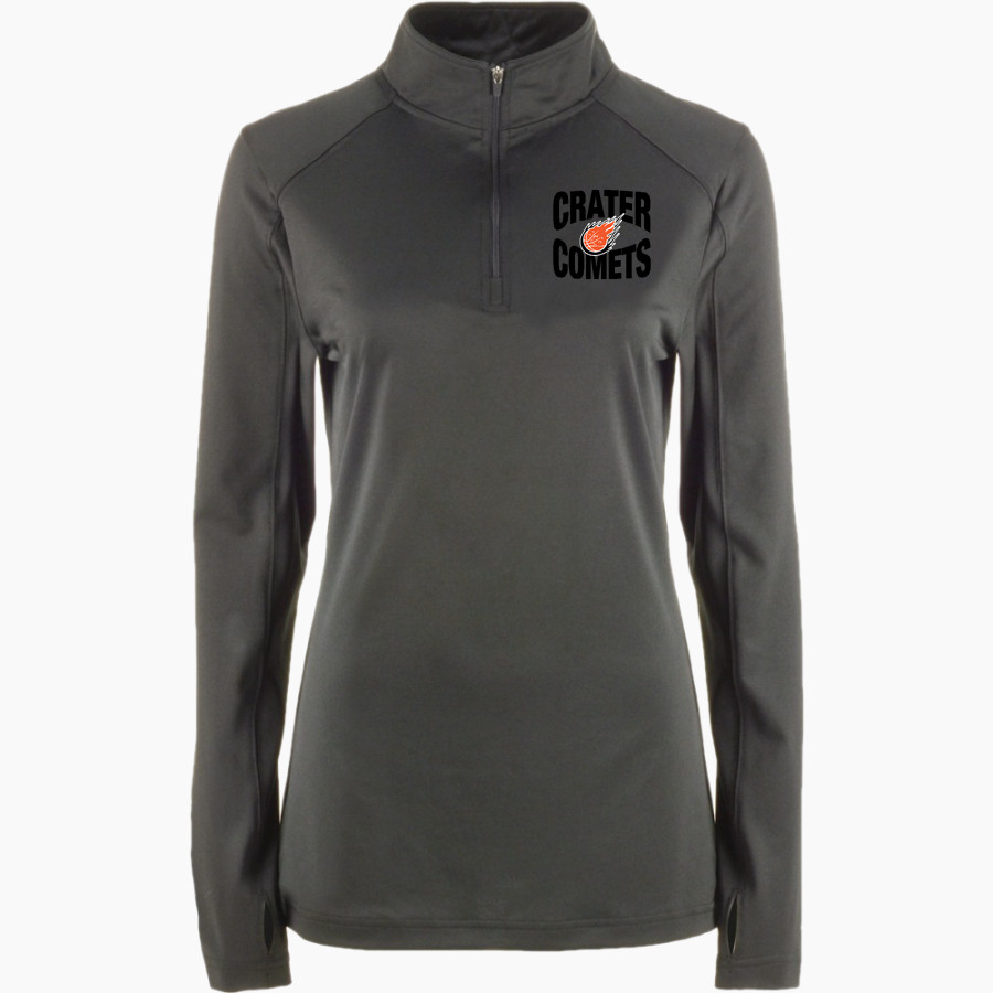 Crater Comets <span class="pdp-name-mascot">Crater Comets</span> BSN SPORTS Women's Premier 1/4 Zip